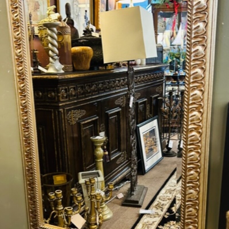 Ornate Frmd Rect Mirror