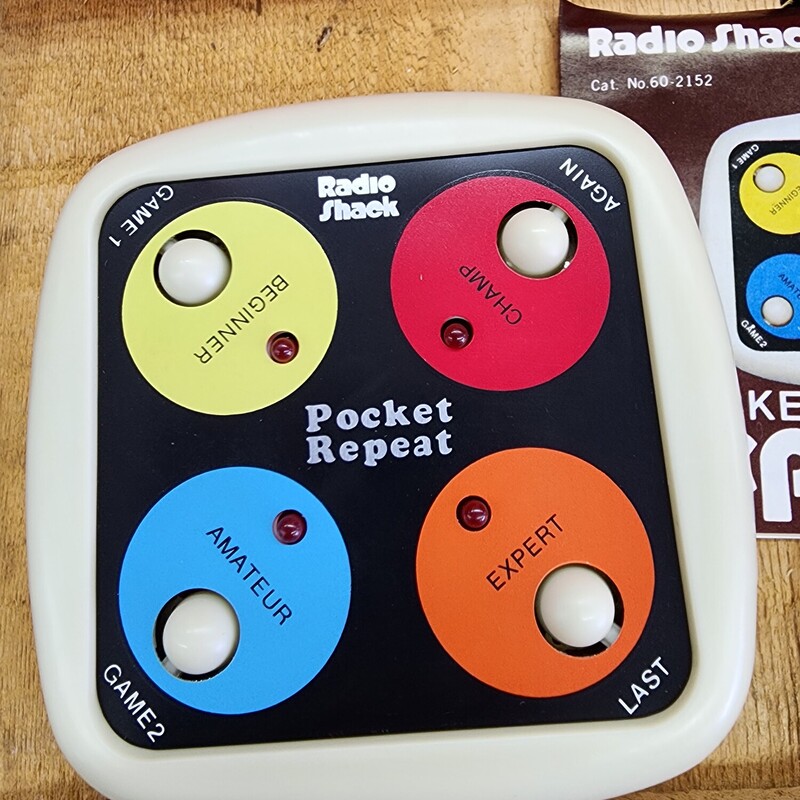Vtg Radio Shack Pocket Repeat, In Box, Size: Works