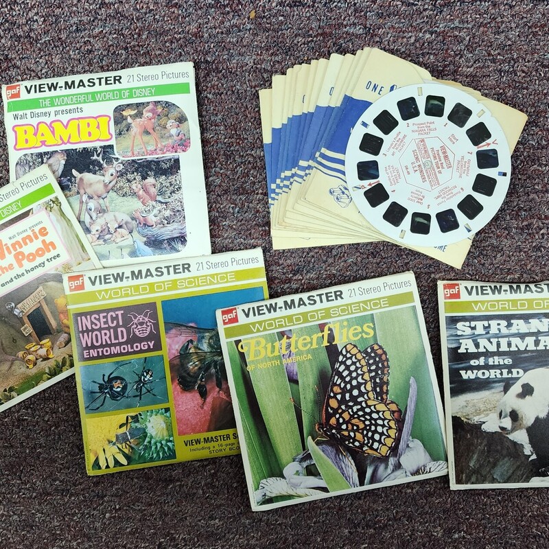 Vtg View Master Reels, Pooh, Size: Complete
Other reels available!