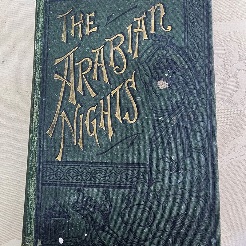 Arabian Nights, Green, Size: 1879