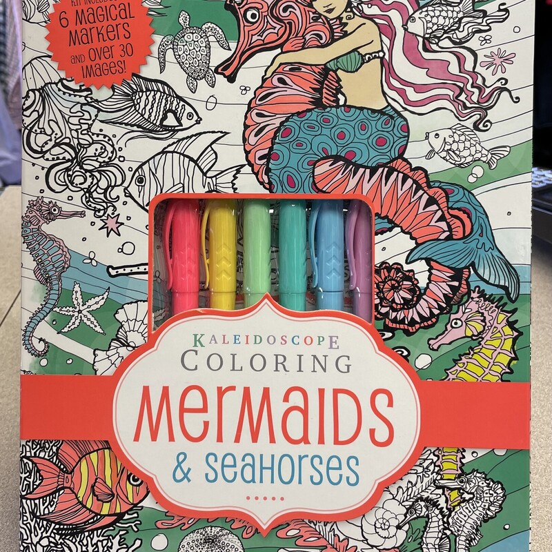 Coloring Mermaids, Multi, Size: NEW