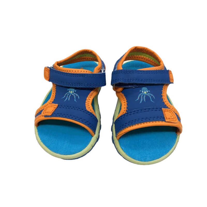 Shoes (Blue/Orange)