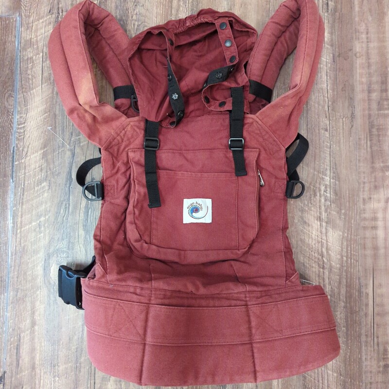 ErgoBaby ASIS Carrier, Maroon, Size: Carriers
