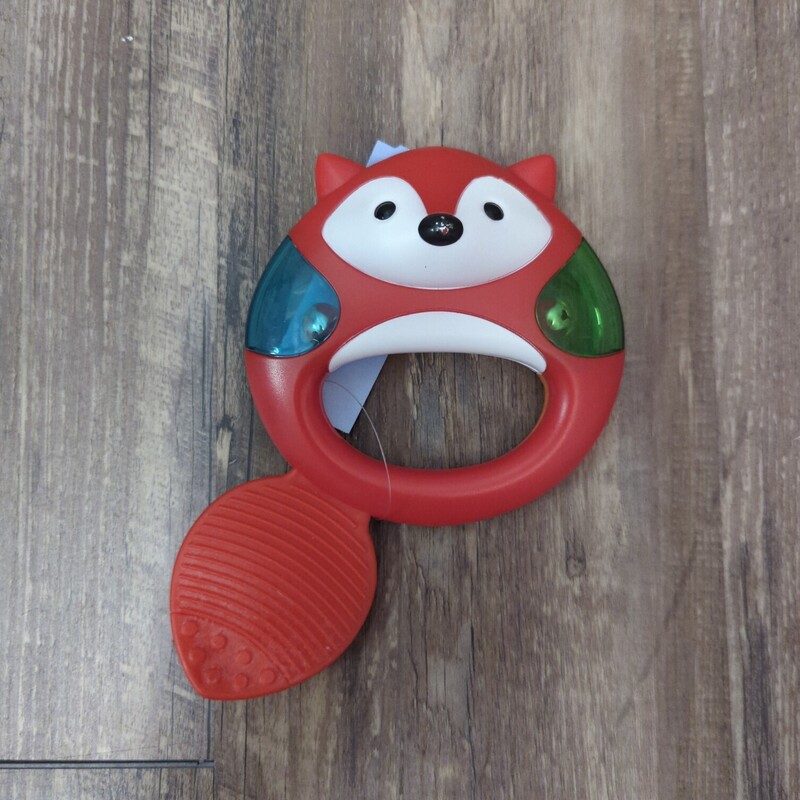 Skip Hop Fox Rattle, Red, Size: Baby Toys