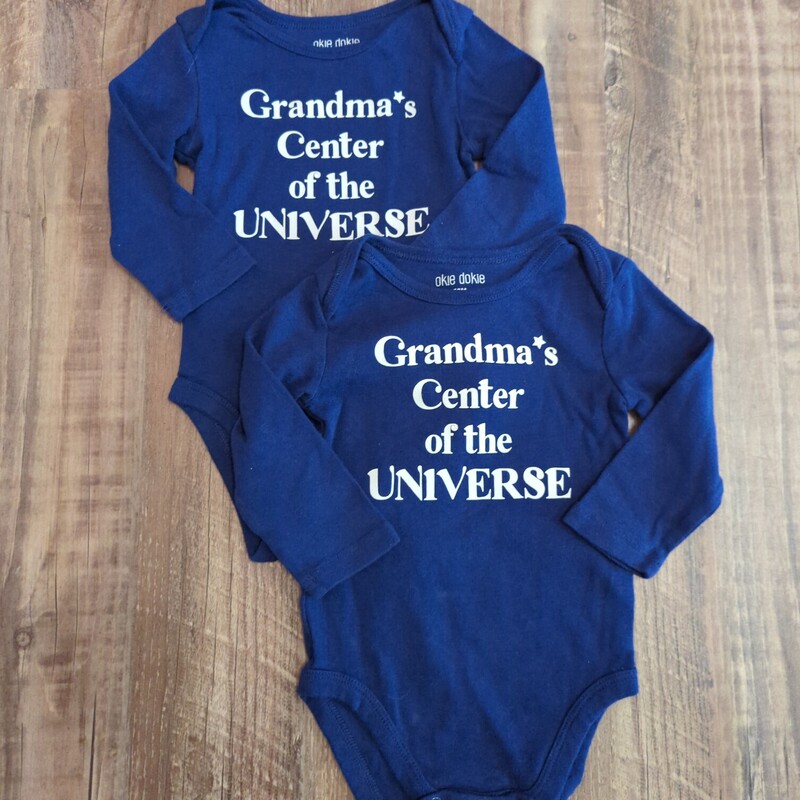Grandmas Universe 2pk, Navy, Size: Baby 12M