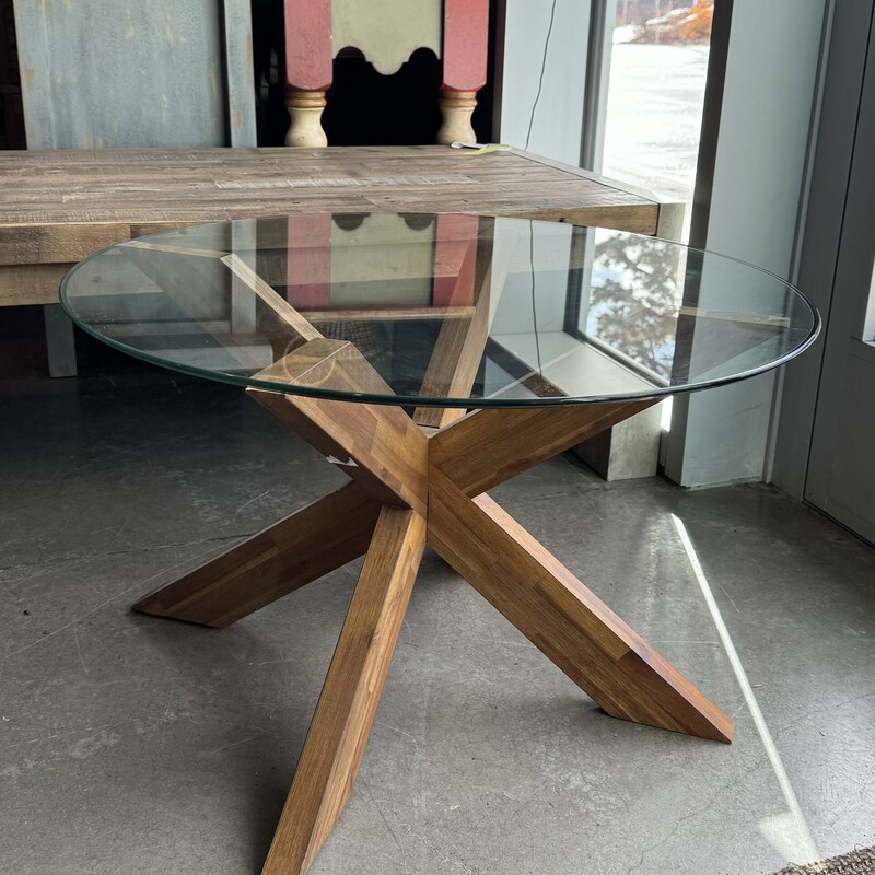 Wood Starburst/Bevel Glas