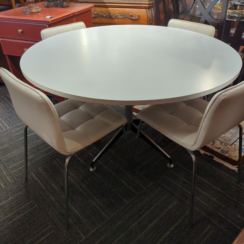 Vintage Table With Four M