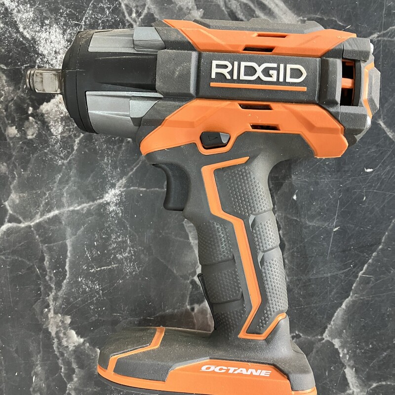 Impact Wrench, Ridgid, Size: 18V

NEW!

18-Volt OCTANE™ Cordless Brushless 1/2 in. Impact Wrench (Tool Only)