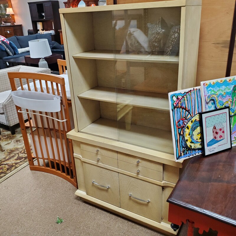 Mid Cent Display Cabinet