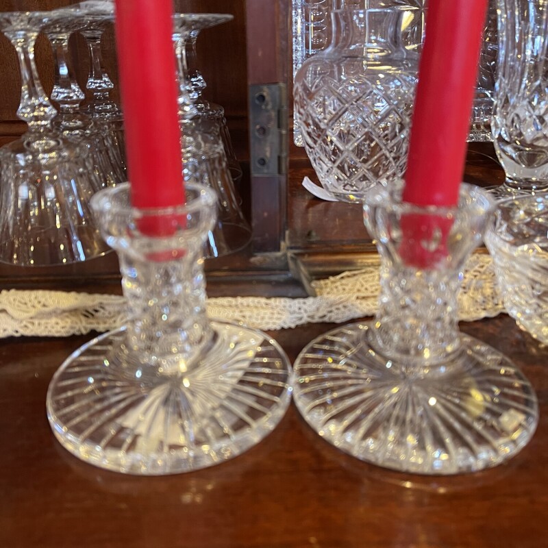 Waterford Candlesticks, None, Size: None