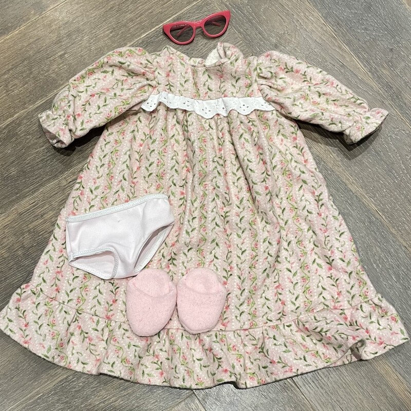 Doll Clothing Pj Set, Floral, Size: 18 Inch