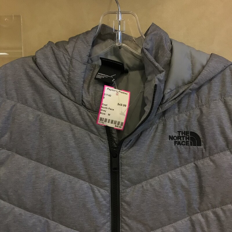 North Face, Grey, Size: M