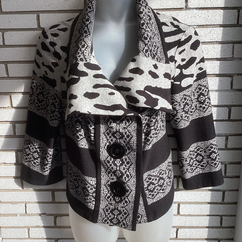 Btn Up Jacket Prt