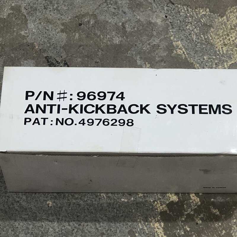 Anti-Kickback Systems