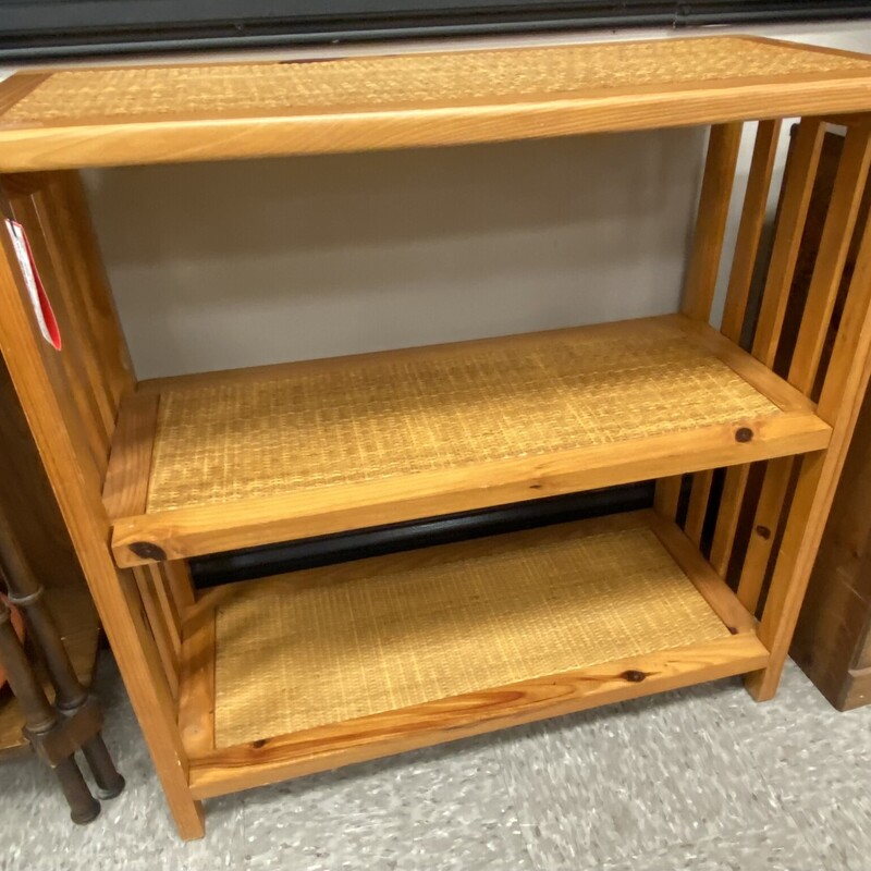 Rattan Top Console Table