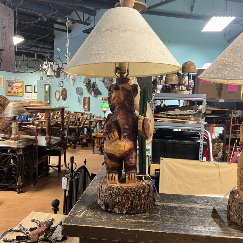 Chainsaw Bear Table Lamp