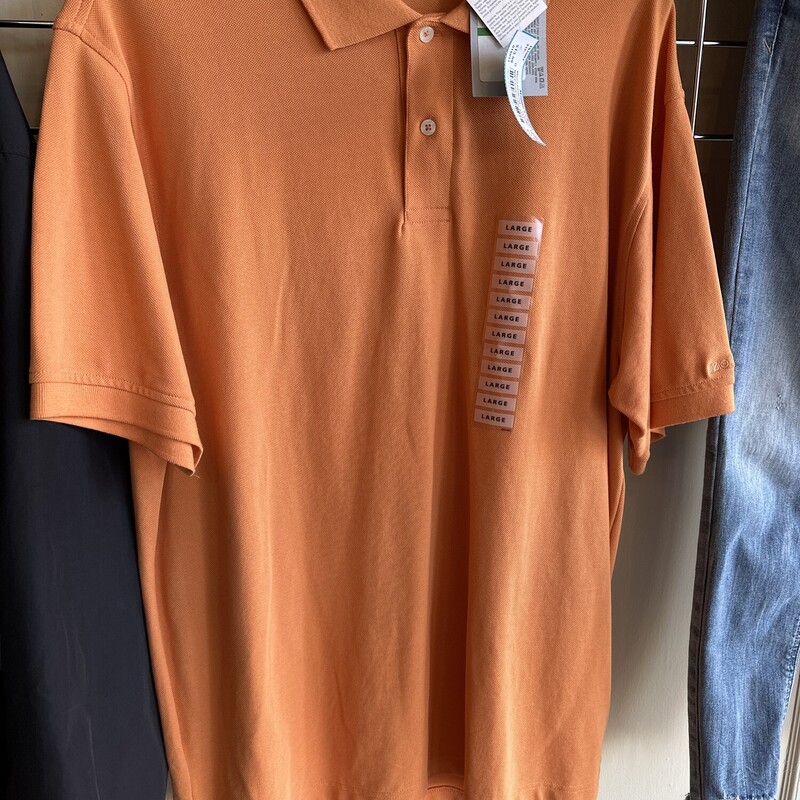 NWT Izod Collar Shirt, Orange, Size: Large
All Sales Final
Shipping Available
Free Pick Up in Store within 7 days of purchase