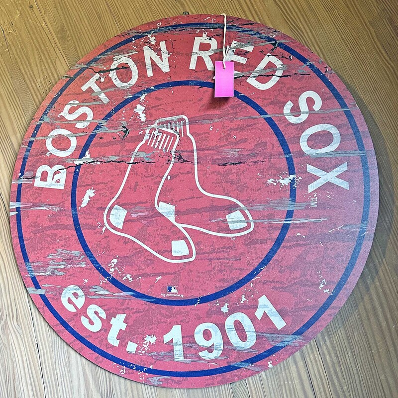 Vtg Style Red Sox Sign