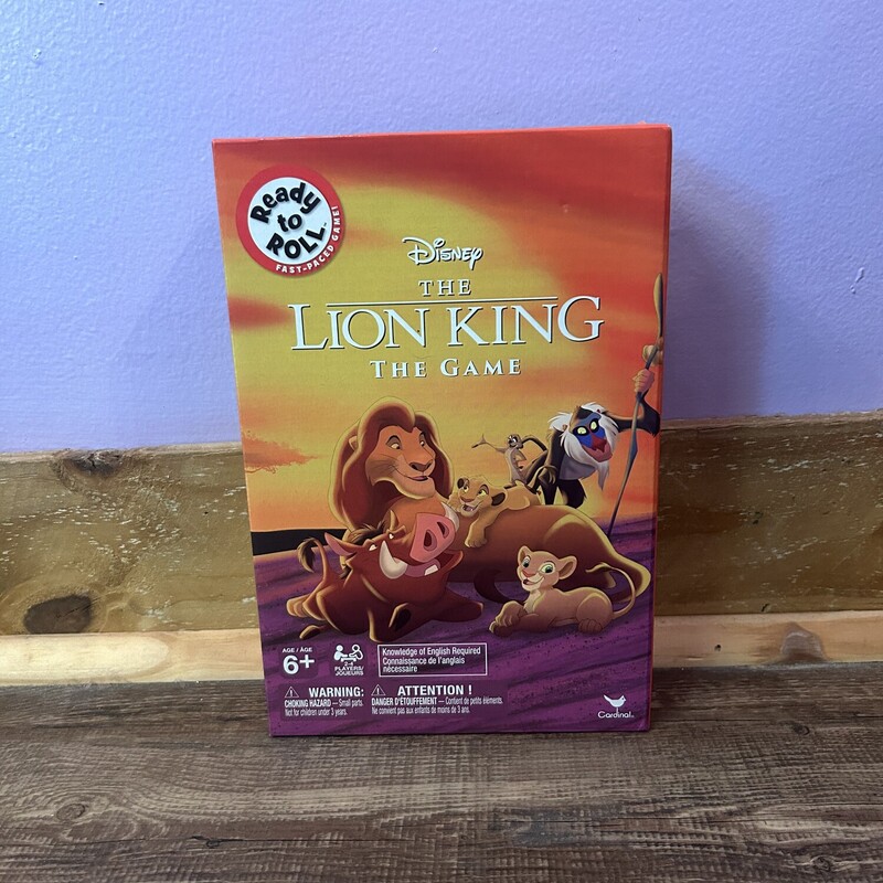 Lion King Roll Board Game, Orange, Size: BoardGame