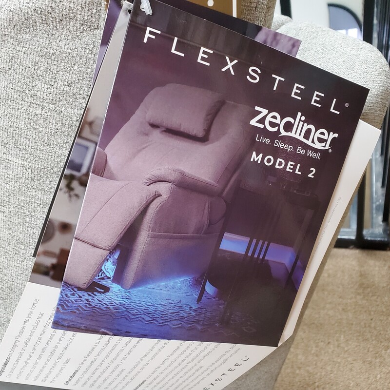 Flexsteel Lift Chair, Grey, Size: 40W