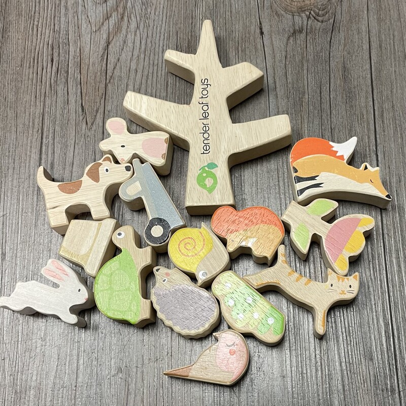 Stacking Tender Leaf Toys, Multi, Size: Pre-owned