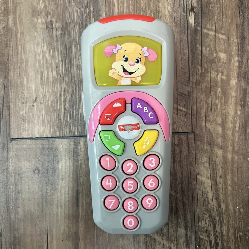 Fisher Price TV Remote, Pink, Size: Baby Toys