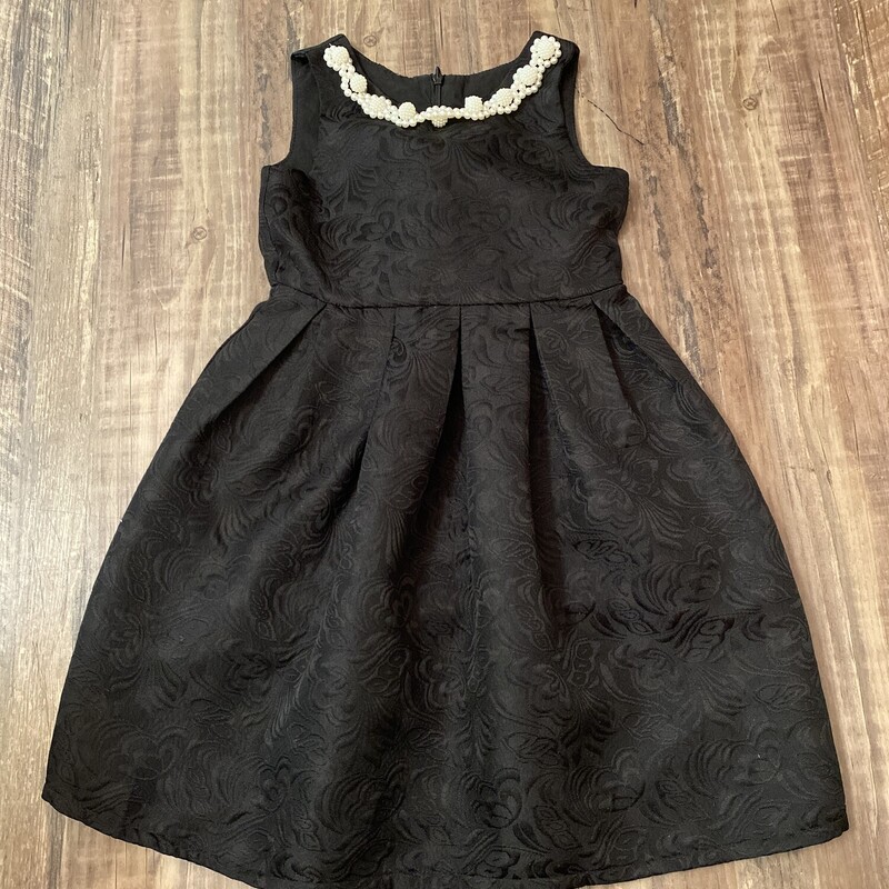 Rose Happy Black Pearl, Black, Size: Toddler 5t
