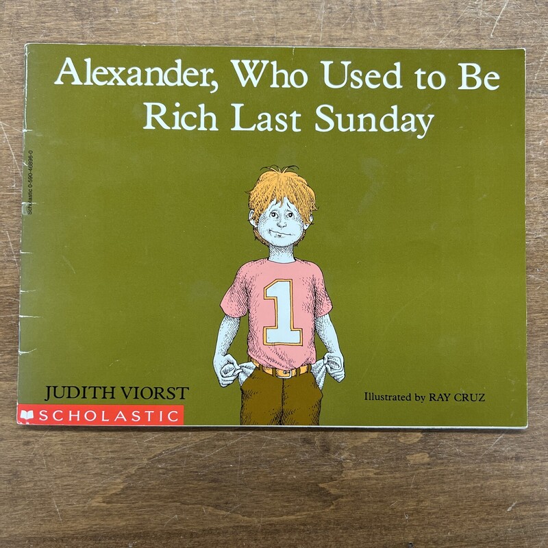 Alexander Who Used To Be, Size: Back, Item: Paper