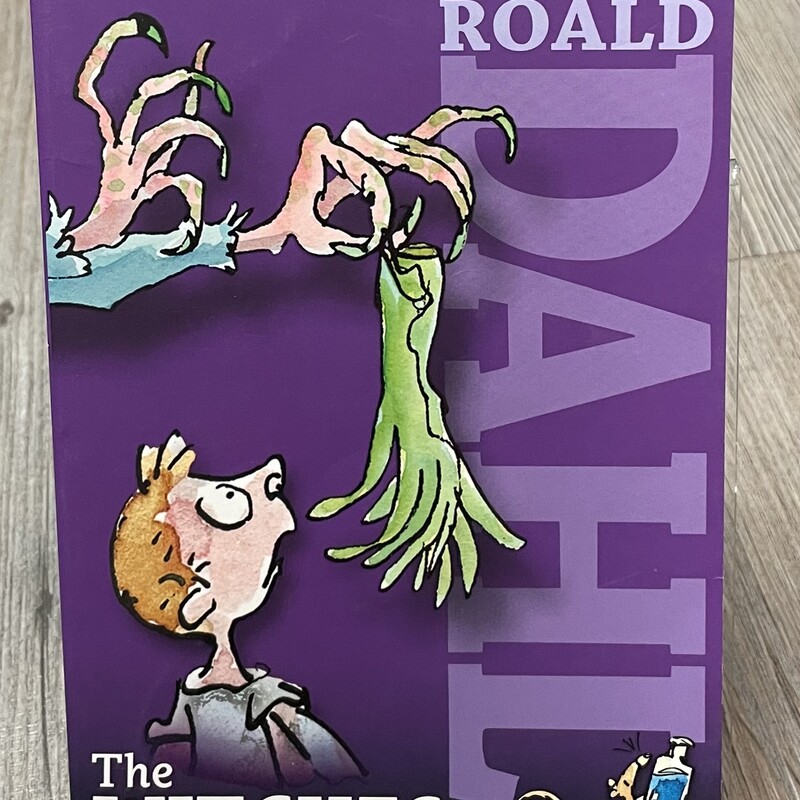 Roald Dahl The Witches, Purple, Size: Paperback
