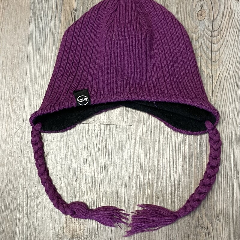 Kombi Knit Lined Hat, Purple, Size: 6-9M