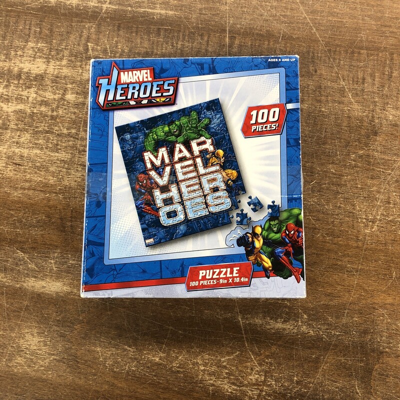 Marvel Heroes, Size: Puzzle, Item: NEW