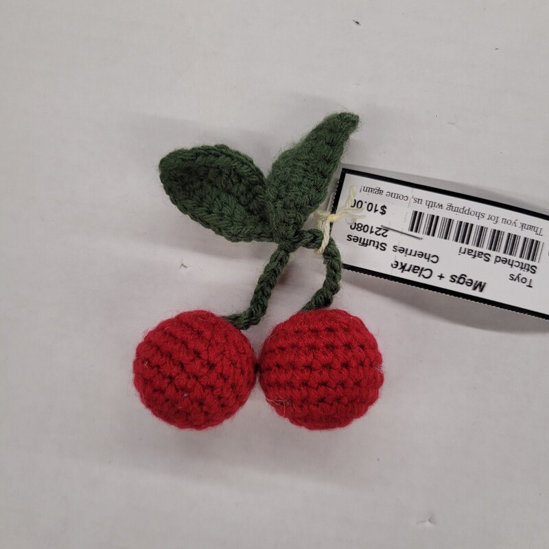 Stitched Safari, Size: Stuffies, Item: Cherries