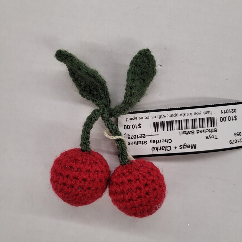 Stitched Safari, Size: Stuffies, Item: Cherries