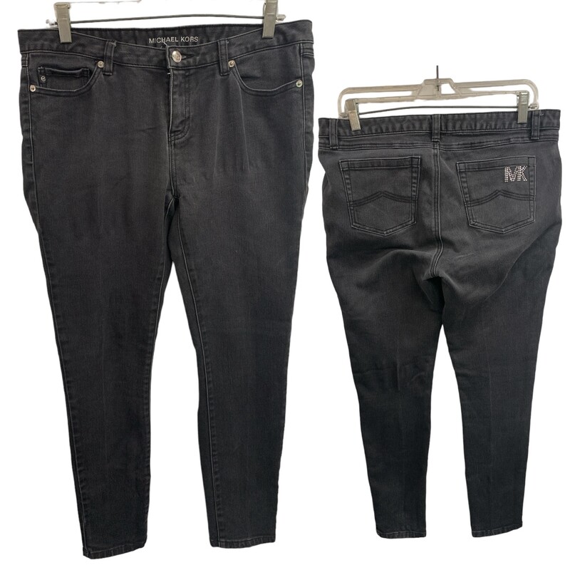 Michael Kors Jeans S8, Black, Size: M