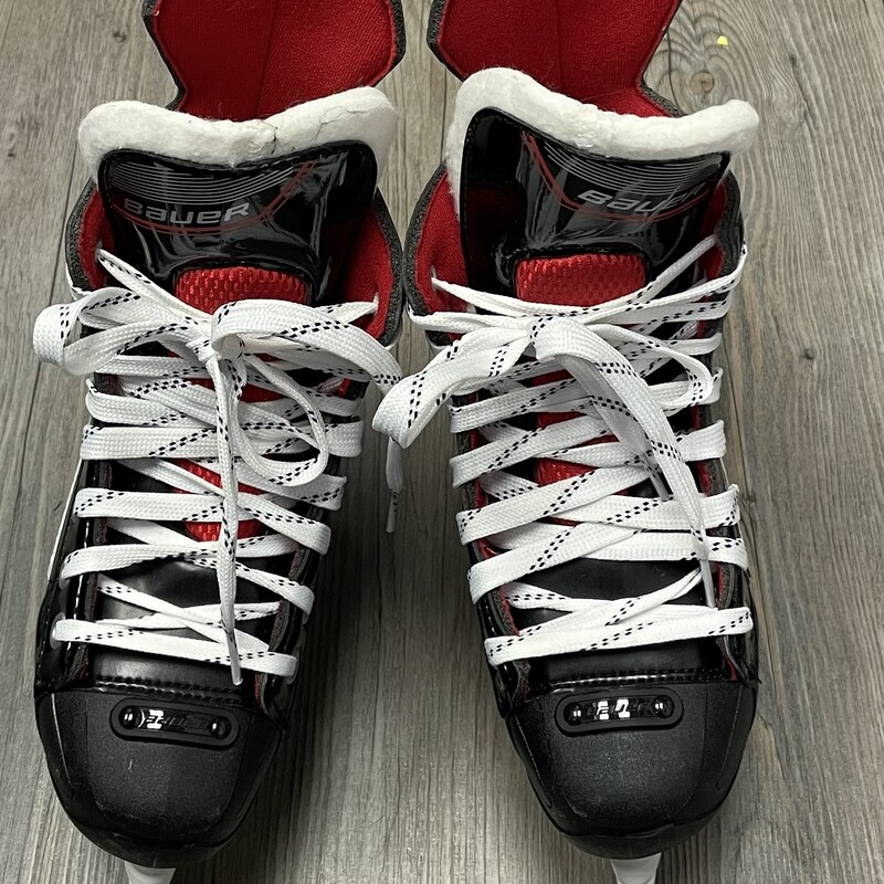Bauer NSX Hockey Skates, Black, Size: 1Y