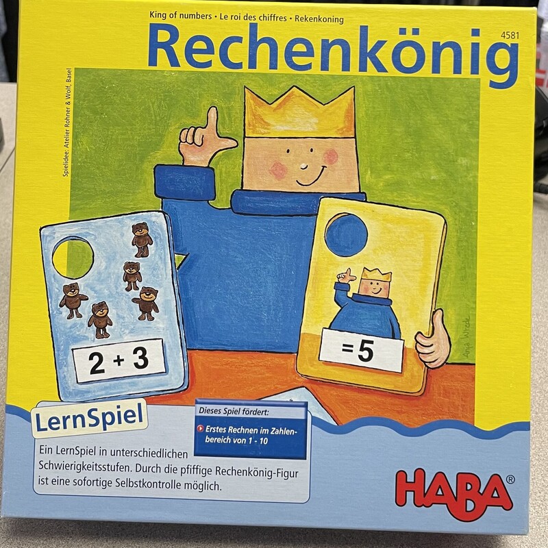 Rechenkonig Game, Multi, Size: Pre-owned