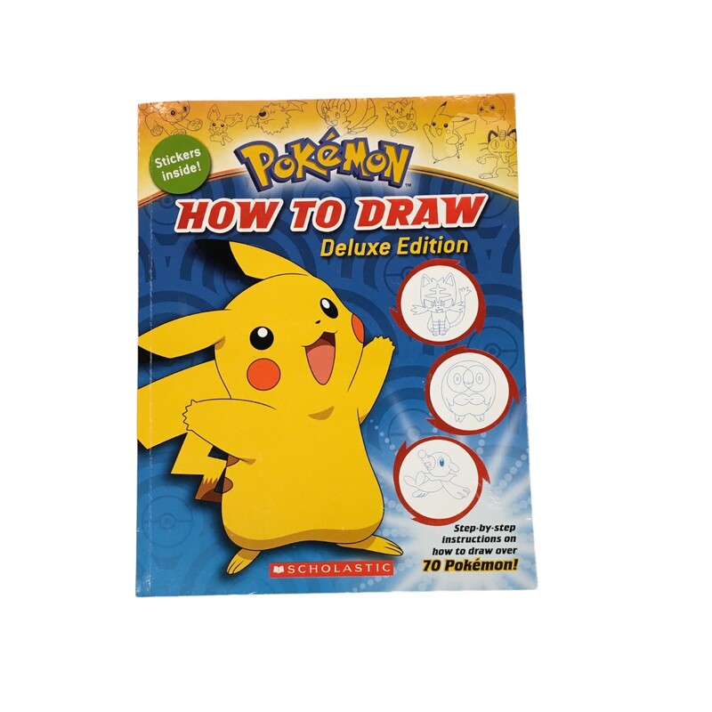 How To Draw Pokemon, Book

Located at Pipsqueak Resale Boutique inside the Vancouver Mall or online at:

#resalerocks #pipsqueakresale #vancouverwa #portland #reusereducerecycle #fashiononabudget #chooseused #consignment #savemoney #shoplocal #weship #keepusopen #shoplocalonline #resale #resaleboutique #mommyandme #minime #fashion #reseller

All items are photographed prior to being steamed. Cross posted, items are located at #PipsqueakResaleBoutique, payments accepted: cash, paypal & credit cards. Any flaws will be described in the comments. More pictures available with link above. Local pick up available at the #VancouverMall, tax will be added (not included in price), shipping available (not included in price, *Clothing, shoes, books & DVDs for $6.99; please contact regarding shipment of toys or other larger items), item can be placed on hold with communication, message with any questions. Join Pipsqueak Resale - Online to see all the new items! Follow us on IG @pipsqueakresale & Thanks for looking! Due to the nature of consignment, any known flaws will be described; ALL SHIPPED SALES ARE FINAL. All items are currently located inside Pipsqueak Resale Boutique as a store front items purchased on location before items are prepared for shipment will be refunded.
