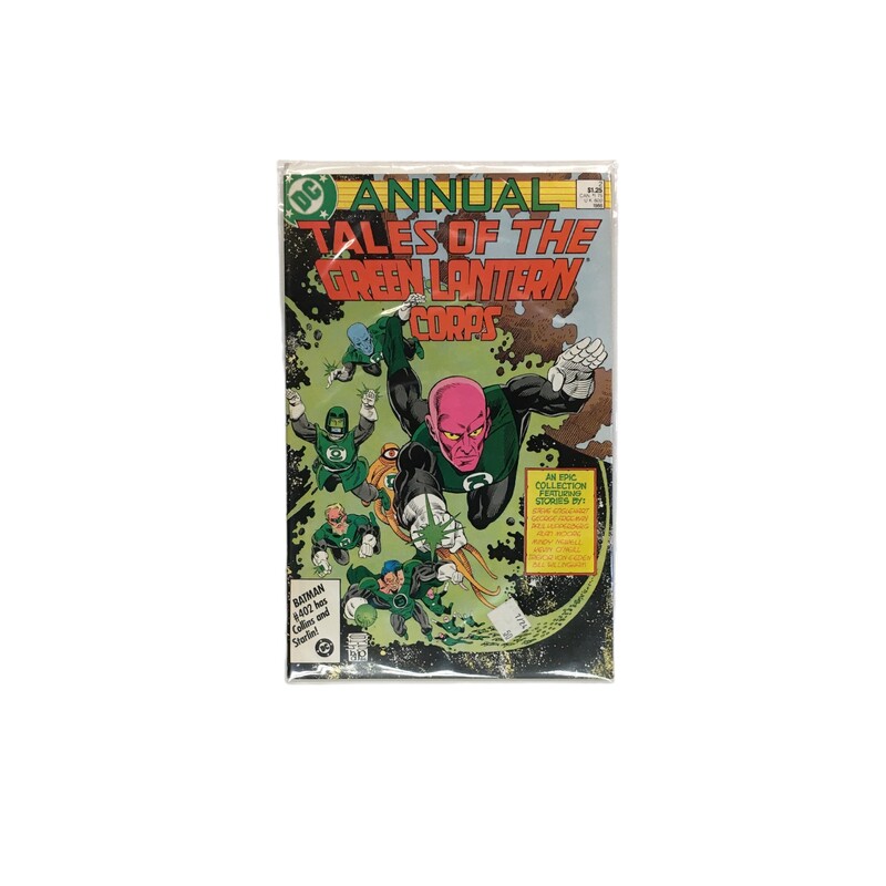 Annual Tales Of The Green Lantern Corps, Book

Located at Pipsqueak Resale Boutique inside the Vancouver Mall or online at:

#resalerocks #pipsqueakresale #vancouverwa #portland #reusereducerecycle #fashiononabudget #chooseused #consignment #savemoney #shoplocal #weship #keepusopen #shoplocalonline #resale #resaleboutique #mommyandme #minime #fashion #reseller

All items are photographed prior to being steamed. Cross posted, items are located at #PipsqueakResaleBoutique, payments accepted: cash, paypal & credit cards. Any flaws will be described in the comments. More pictures available with link above. Local pick up available at the #VancouverMall, tax will be added (not included in price), shipping available (not included in price, *Clothing, shoes, books & DVDs for $6.99; please contact regarding shipment of toys or other larger items), item can be placed on hold with communication, message with any questions. Join Pipsqueak Resale - Online to see all the new items! Follow us on IG @pipsqueakresale & Thanks for looking! Due to the nature of consignment, any known flaws will be described; ALL SHIPPED SALES ARE FINAL. All items are currently located inside Pipsqueak Resale Boutique as a store front items purchased on location before items are prepared for shipment will be refunded.