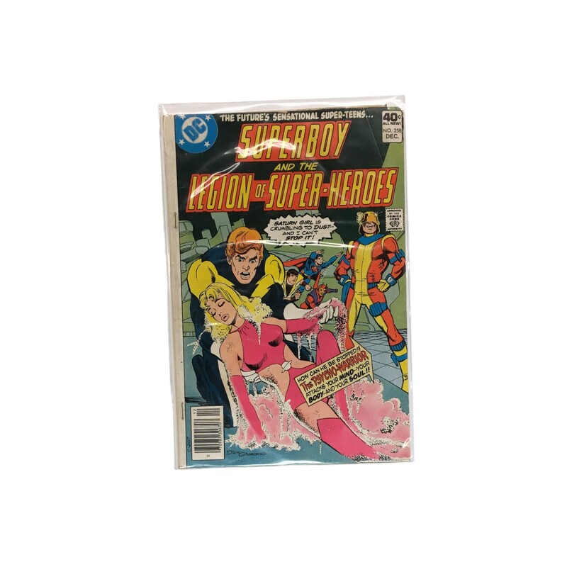 Superboy And The Legion Of Super Heroes #258, Book

Located at Pipsqueak Resale Boutique inside the Vancouver Mall or online at:

#resalerocks #pipsqueakresale #vancouverwa #portland #reusereducerecycle #fashiononabudget #chooseused #consignment #savemoney #shoplocal #weship #keepusopen #shoplocalonline #resale #resaleboutique #mommyandme #minime #fashion #reseller

All items are photographed prior to being steamed. Cross posted, items are located at #PipsqueakResaleBoutique, payments accepted: cash, paypal & credit cards. Any flaws will be described in the comments. More pictures available with link above. Local pick up available at the #VancouverMall, tax will be added (not included in price), shipping available (not included in price, *Clothing, shoes, books & DVDs for $6.99; please contact regarding shipment of toys or other larger items), item can be placed on hold with communication, message with any questions. Join Pipsqueak Resale - Online to see all the new items! Follow us on IG @pipsqueakresale & Thanks for looking! Due to the nature of consignment, any known flaws will be described; ALL SHIPPED SALES ARE FINAL. All items are currently located inside Pipsqueak Resale Boutique as a store front items purchased on location before items are prepared for shipment will be refunded.