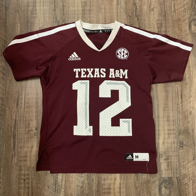 Adidas Texas A&M Jersey, Burgundy, Size: Youth M