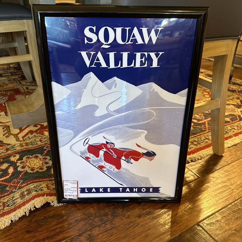 Squaw Valley Poster

13 X 19