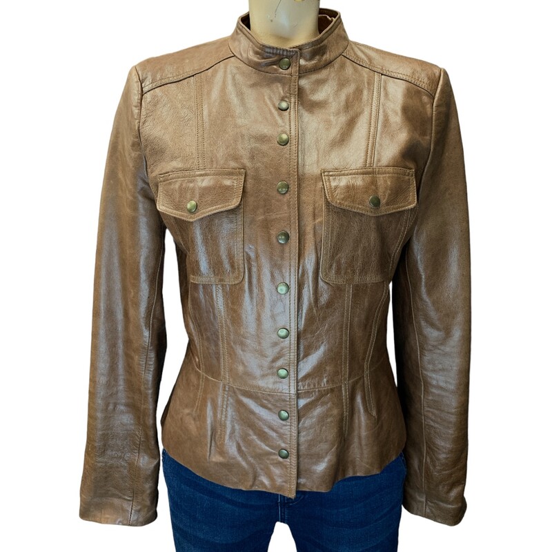 Danier LEather, Brown, Size: S