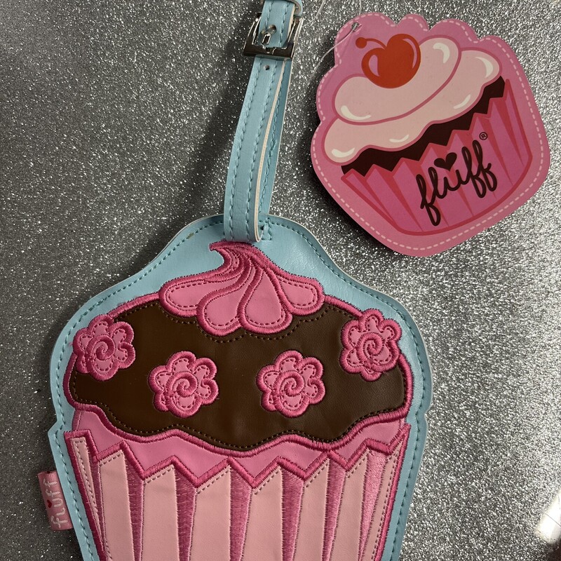 Cupcake Luggage Tag