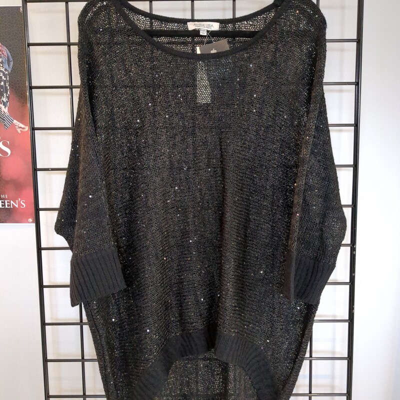 Active USA, Black,sequin Size: 2X/3X
New with tags