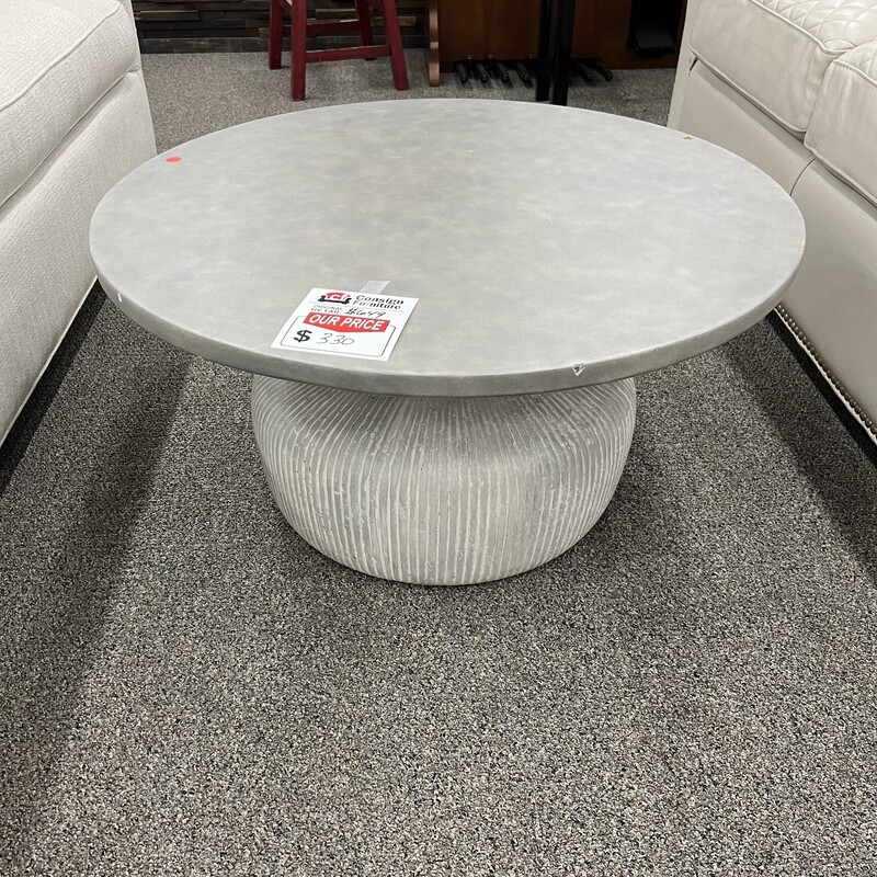 West Elm Cement Coffee Table