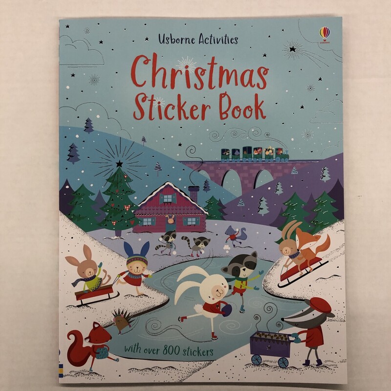 Christmas Sticker Book, Size: Sticker, Item: NEW