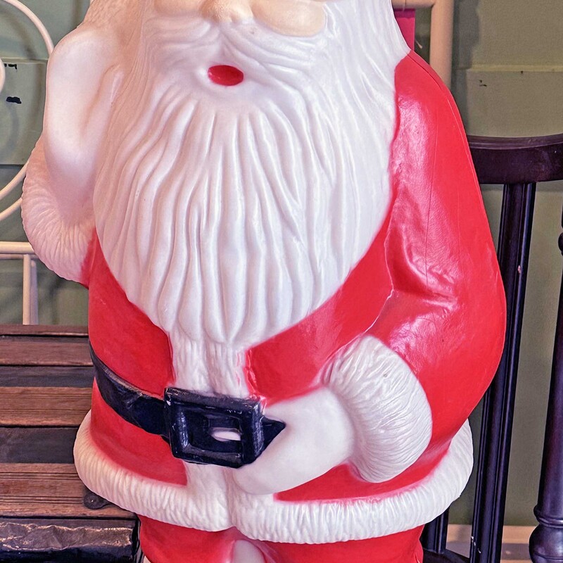 Blow Mold  Lite-Up Santa