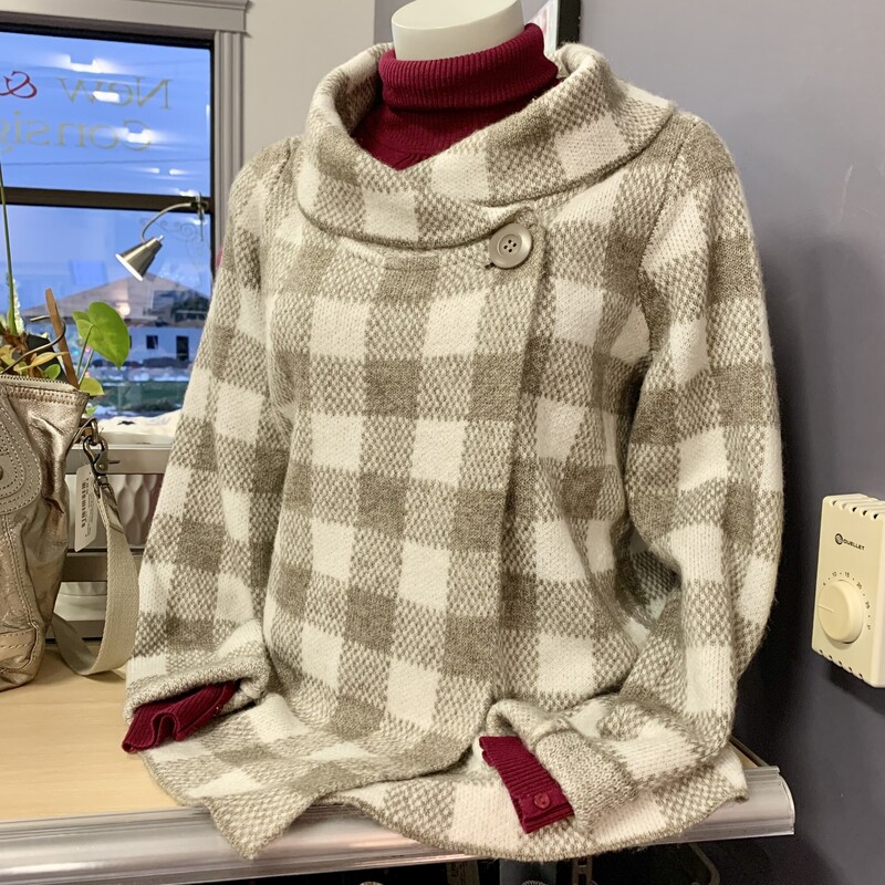 Cleo Checkered Overlap