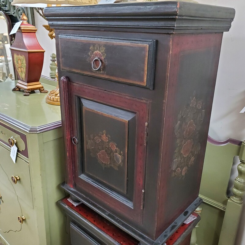 Pair Painted End Tables