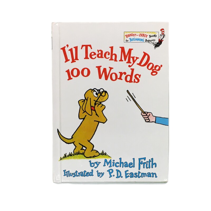 Ill Teach My Dog 100 Words, Book

Located at Pipsqueak Resale Boutique inside the Vancouver Mall or online at:

#resalerocks #pipsqueakresale #vancouverwa #portland #reusereducerecycle #fashiononabudget #chooseused #consignment #savemoney #shoplocal #weship #keepusopen #shoplocalonline #resale #resaleboutique #mommyandme #minime #fashion #reseller

All items are photographed prior to being steamed. Cross posted, items are located at #PipsqueakResaleBoutique, payments accepted: cash, paypal & credit cards. Any flaws will be described in the comments. More pictures available with link above. Local pick up available at the #VancouverMall, tax will be added (not included in price), shipping available (not included in price, *Clothing, shoes, books & DVDs for $6.99; please contact regarding shipment of toys or other larger items), item can be placed on hold with communication, message with any questions. Join Pipsqueak Resale - Online to see all the new items! Follow us on IG @pipsqueakresale & Thanks for looking! Due to the nature of consignment, any known flaws will be described; ALL SHIPPED SALES ARE FINAL. All items are currently located inside Pipsqueak Resale Boutique as a store front items purchased on location before items are prepared for shipment will be refunded.